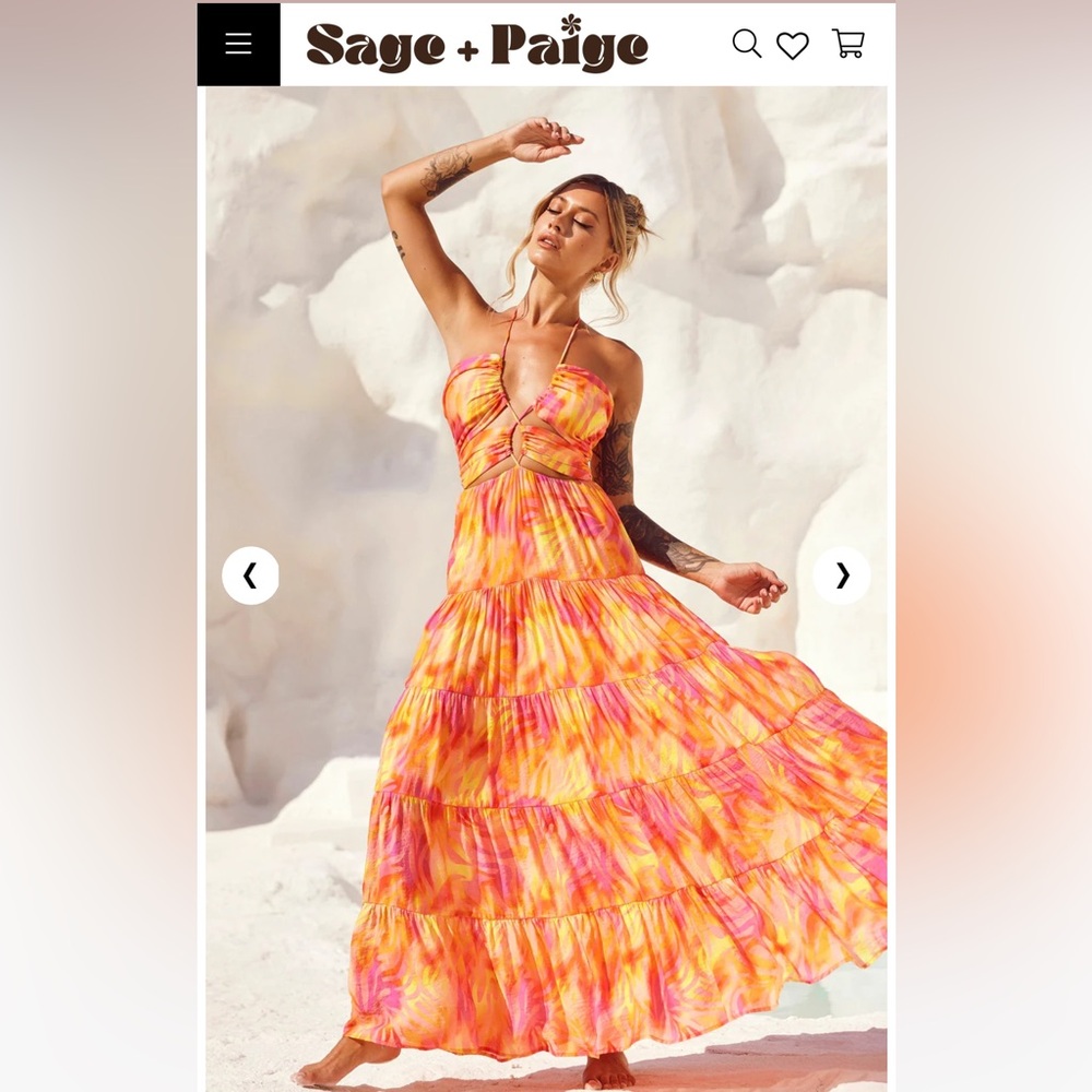 New with tags! Sage + Page dress!